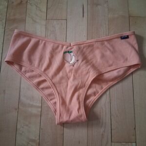 Victoria's Secret Panties Cheekster  Underwear‎ Cheeky Cotton Panty Peach HTF